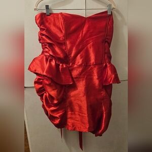 Dolls Kill X Betty Boop -Strapless Red Dress - 1X